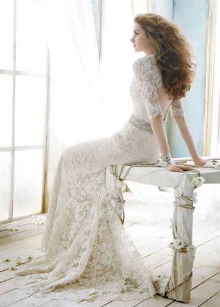 Lace wedding gowns