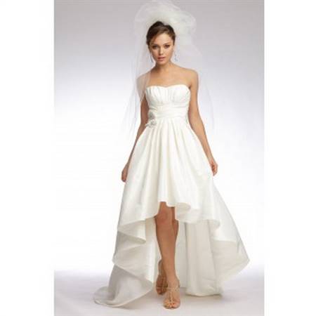 Long short wedding dress