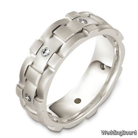 Mens White Gold Wedding Band That Suits Your Lifestyle and Personality
