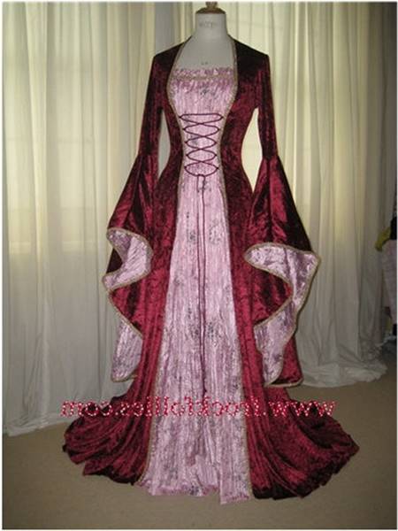 Pagan wedding dresses