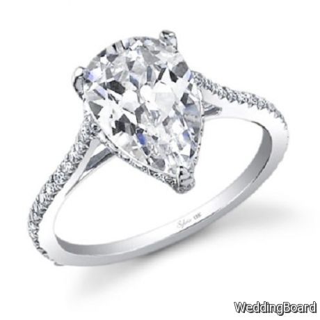 Pear Shaped Engagement Rings Story to Follow