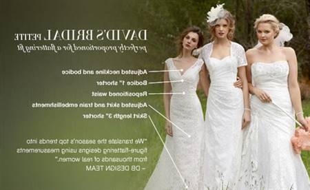 Petite wedding gowns