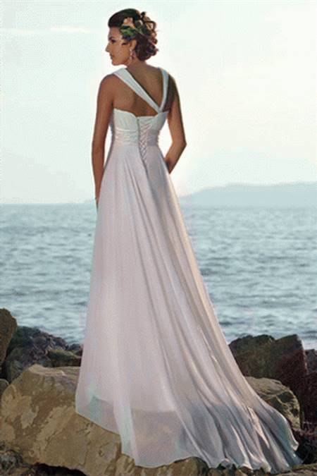 Plus size beach wedding dresses