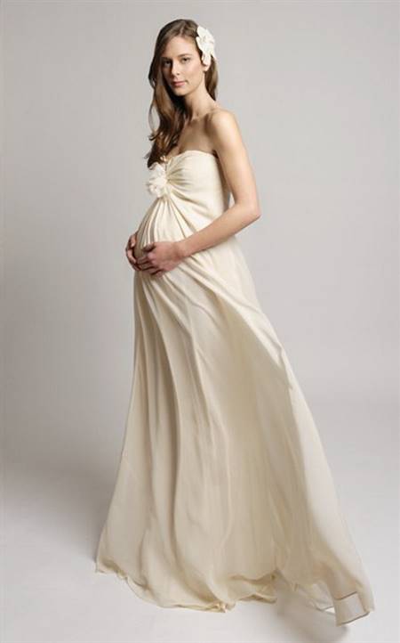 Pregnancy wedding dresses