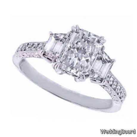 Radiant Cut Engagement Rings Give The Good Cut Appearance