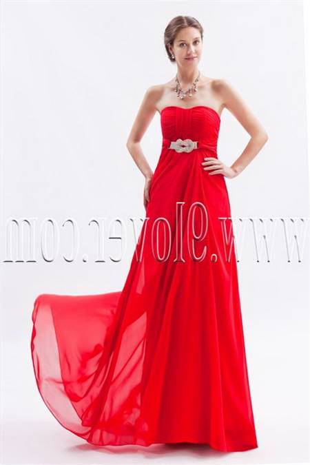 Red dress for wedding