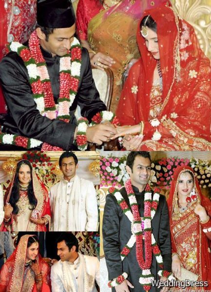 Sania Mirza and Shoaib Malik Wedding