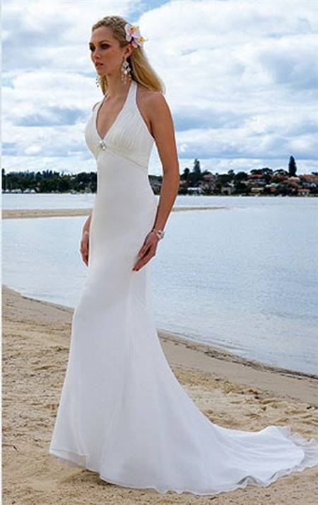 Sexy beach wedding dresses