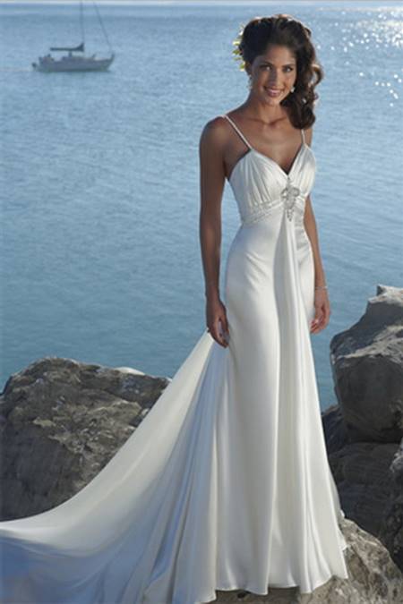 Sexy beach wedding dresses