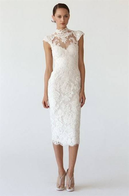 Short lace wedding dresses