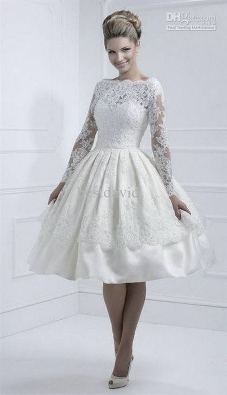 Short lace wedding dresses