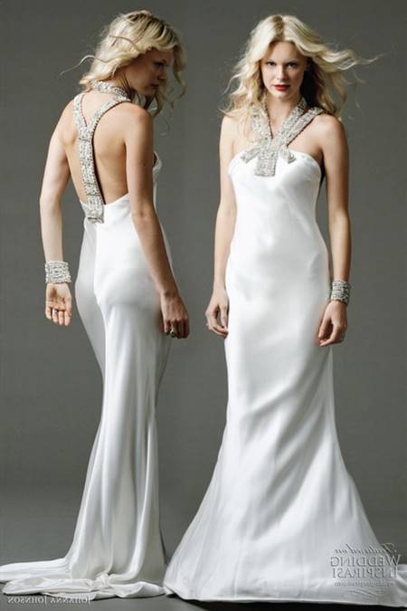 Silk wedding gowns