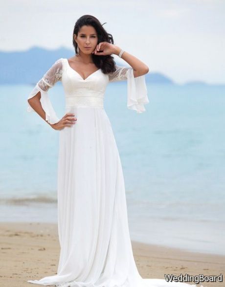 Simple Beach Wedding Dresses is Not Only for Simple Venue