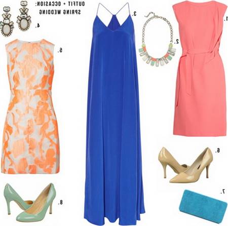 Spring wedding outfits