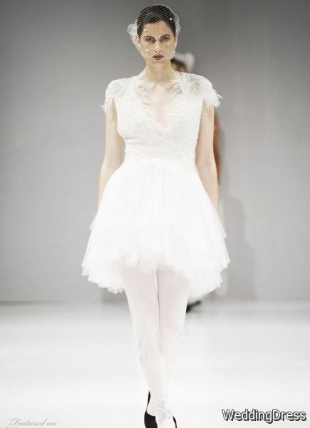 Trash Couture Wedding Dresses Spring women’s                                      Black Swan Ballet Inspired Bridal Looks