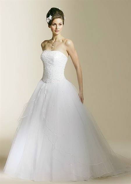 Tulle wedding gowns