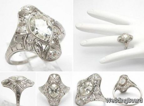 Vintage Diamond Rings, Not Only Antique, but Also Shiny