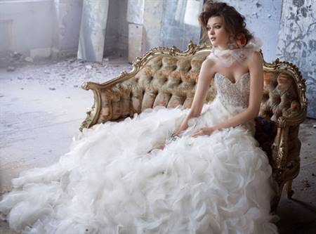 Wedding bridal dress