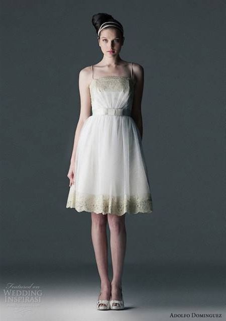 Wedding dress short