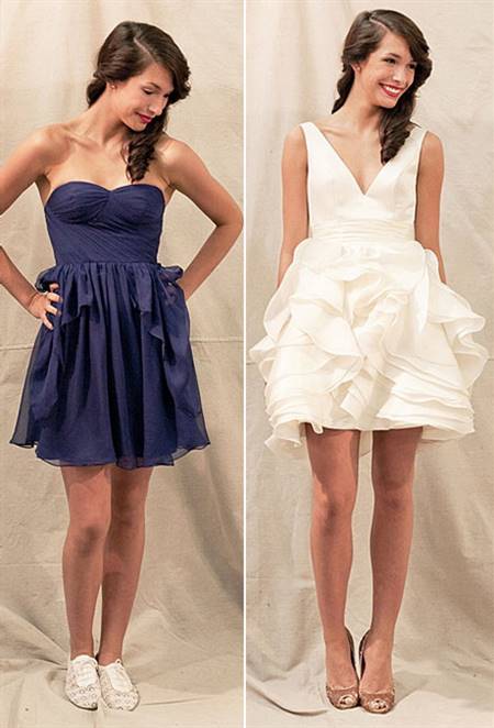 Wedding dresses and bridesmaid