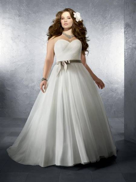 Wedding dresses for thick women