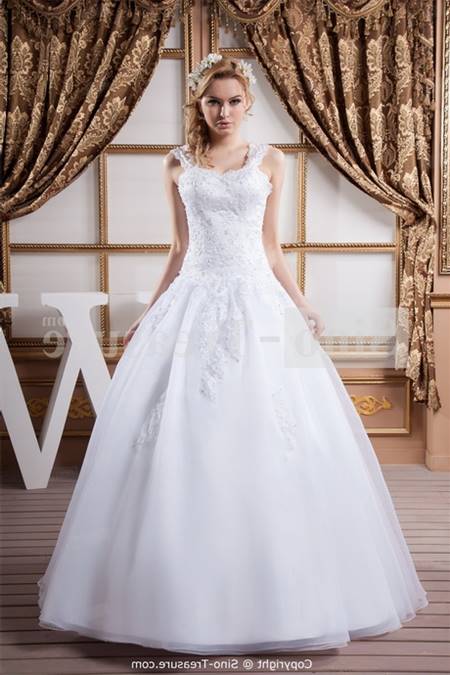 Wedding dresses white