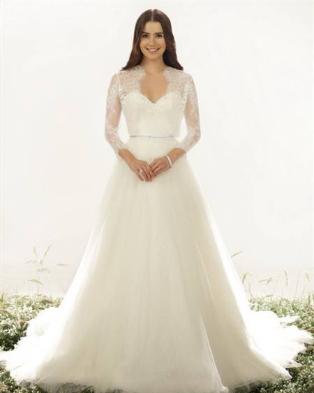 Wedding dresses women’s with sleeves