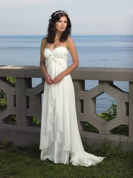 Wedding gowns for the beach