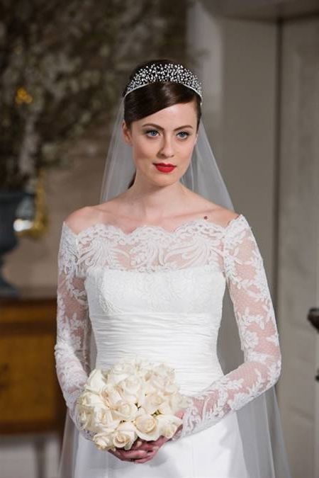 Wedding gowns with long sleeves