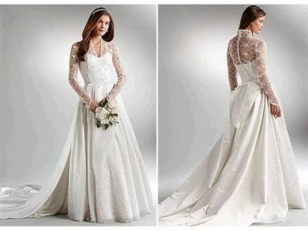 Wedding gowns with sleeves