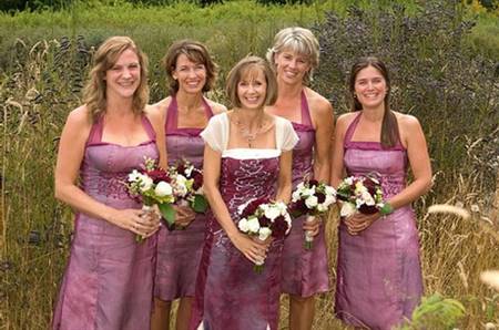Wedding party dresses