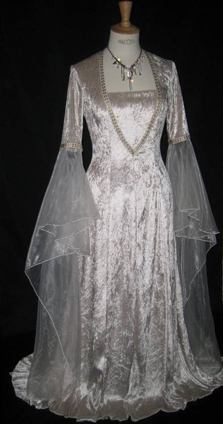 Wiccan wedding dresses