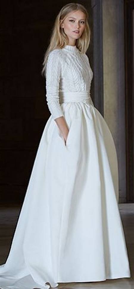 Winter wedding dress
