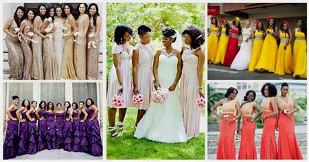 african bridesmaid dresses