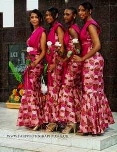 african bridesmaid dresses designs