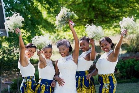 african print bridesmaid dresses