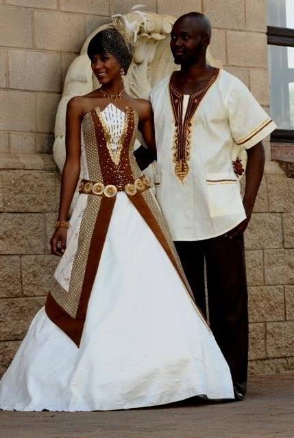african style wedding dresses