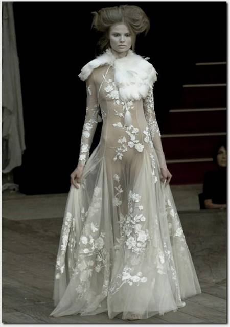 alexander mcqueen wedding dresses lace