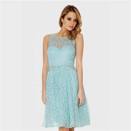 aqua lace dresses