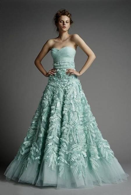 aquamarine bridesmaid dresses