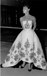 audrey hepburn wedding dress sabrina