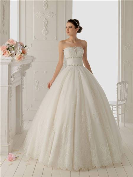 ball gown wedding dresses with lace