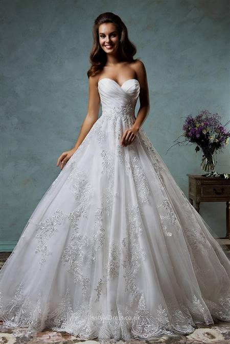 ball gown wedding dresses with lace