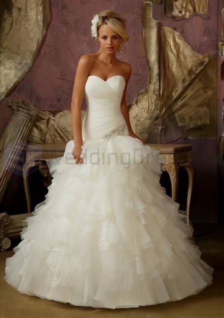 ball gown wedding dresses with sweetheart neckline strapless