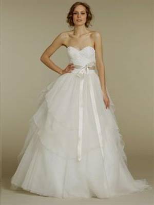 ball gown wedding dresses with sweetheart neckline strapless