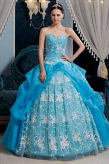 ball gowns for teenagers blue