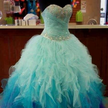 ball gowns for teenagers blue