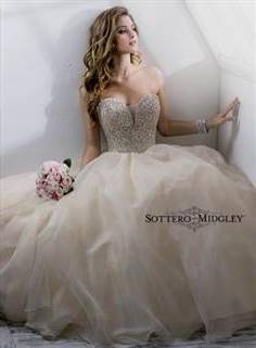beaded bodice ball gown wedding dresses