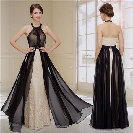 beautiful black prom dresses