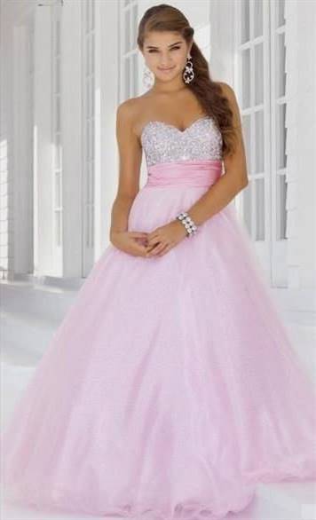 beautiful light pink prom dresses